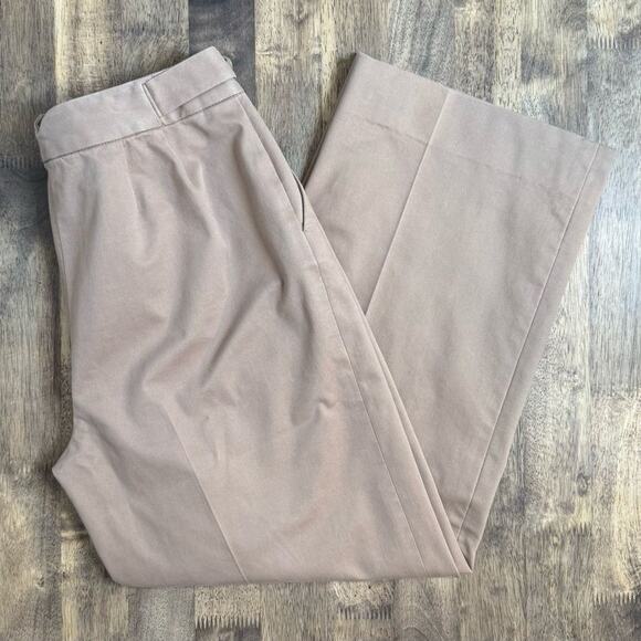 St John Sport Women’s Straight Leg Ankle Length Trouser Pant Tan Khaki Size 8 - Picture 11 of 11